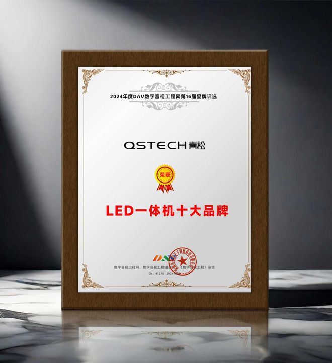 年度LED一体机十大品牌”获奖名单出炉！PG电子麻将胡了2荣誉加冕 “2024(图12)